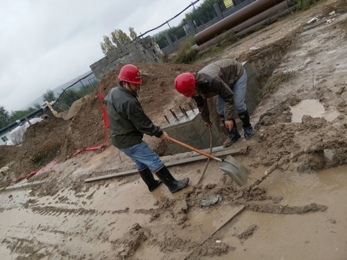 澄合分公司建設(shè)者中秋節(jié)前的“感人瞬間”