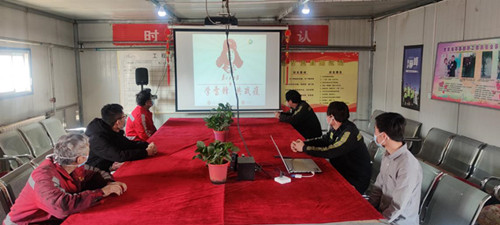 陜煤建設(shè)機(jī)電安裝公司：學(xué)雷鋒，共戰(zhàn)“疫”